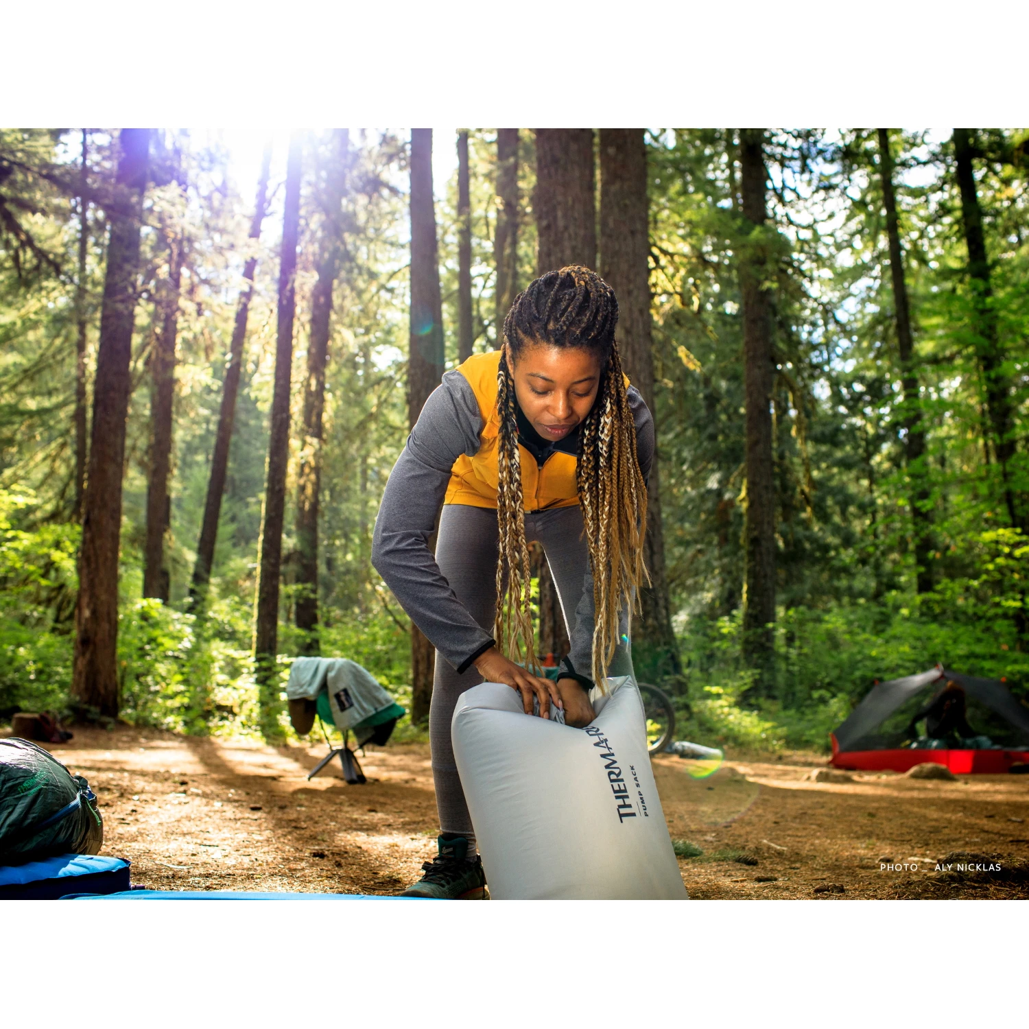 Therm-a-Rest Isolatiemat - NeoAir Topo Luxe - RegularWide - Balsam - Afbeelding 9