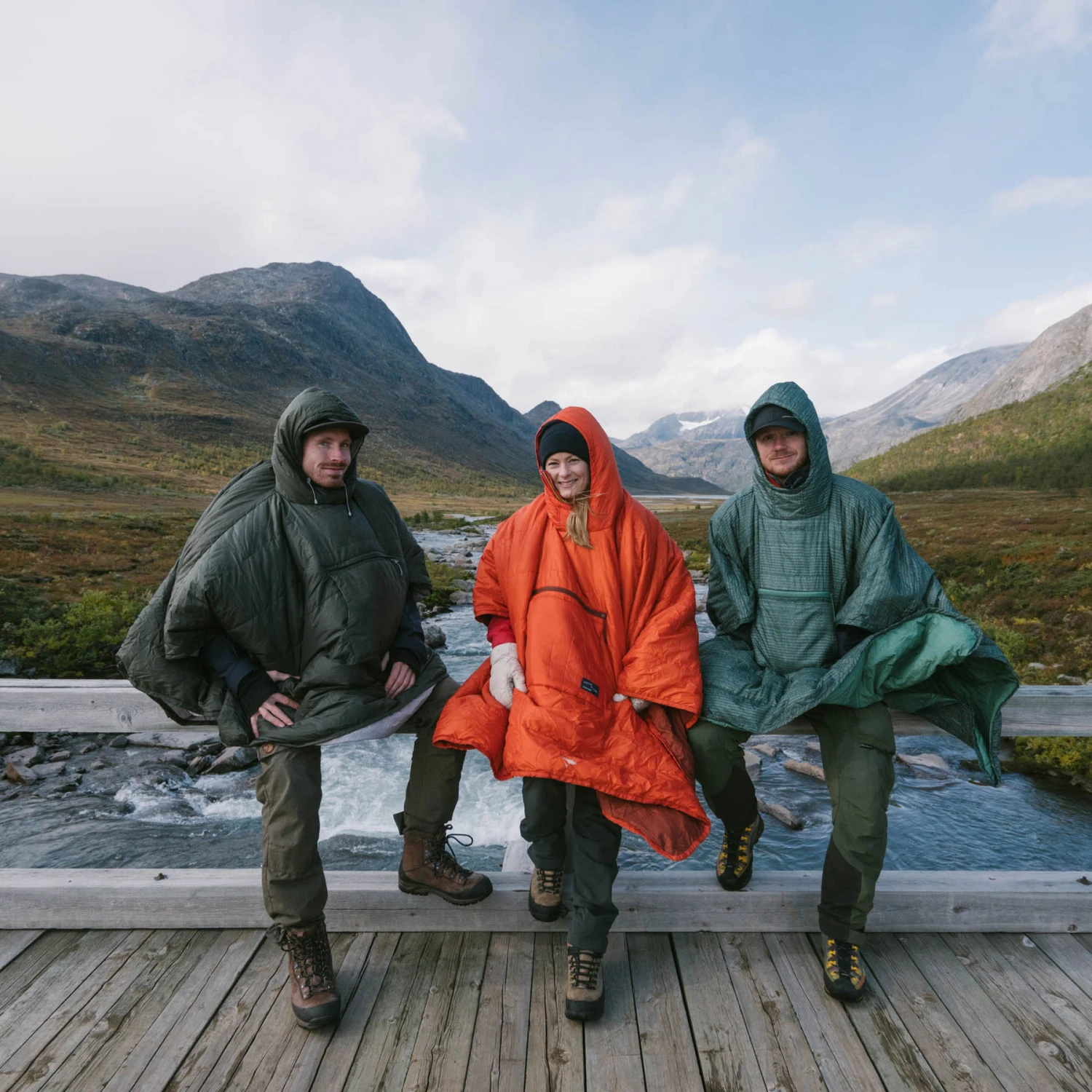 Therm-a-Rest Honcho Poncho - Deken - Blue Print - Afbeelding 6