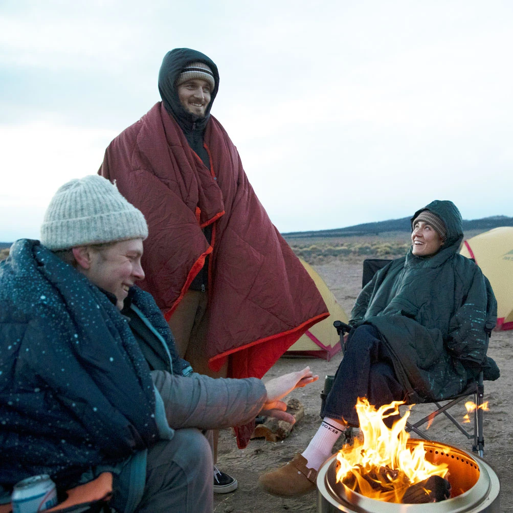 Therm-a-Rest Honcho Poncho - Deken - Blue Print - Afbeelding 5