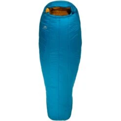 Mountain Equipment Nova IV Regular Womens Sleeping Bag ME-003575 - Zip Left - Ink/Pumpkin Spice