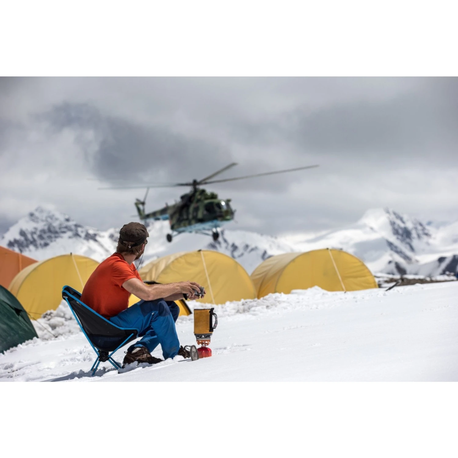 Helinox Chair One - Campingstoel - Zwart / O. Blau - Afbeelding 7