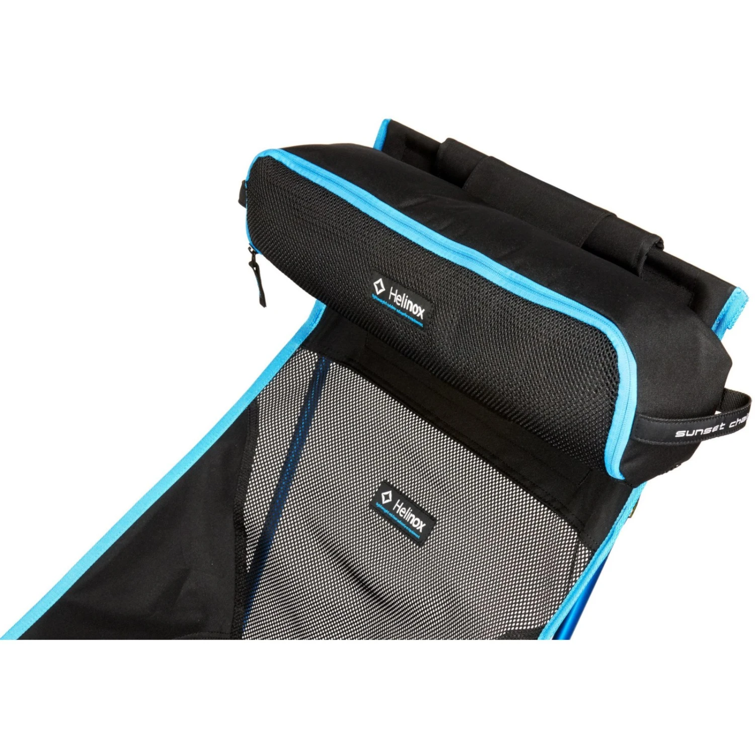 Helinox Sunset Chair - Black / O. Blue - Afbeelding 4