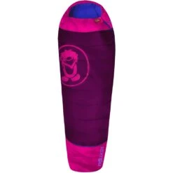 Trollkids Fjell Dreamer Extendable Sleeping Bag Kids - Dark Rose/Magenta/Medium Blue