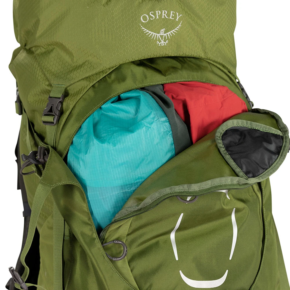 Osprey Aether 55 Backpack - Black - Afbeelding 8