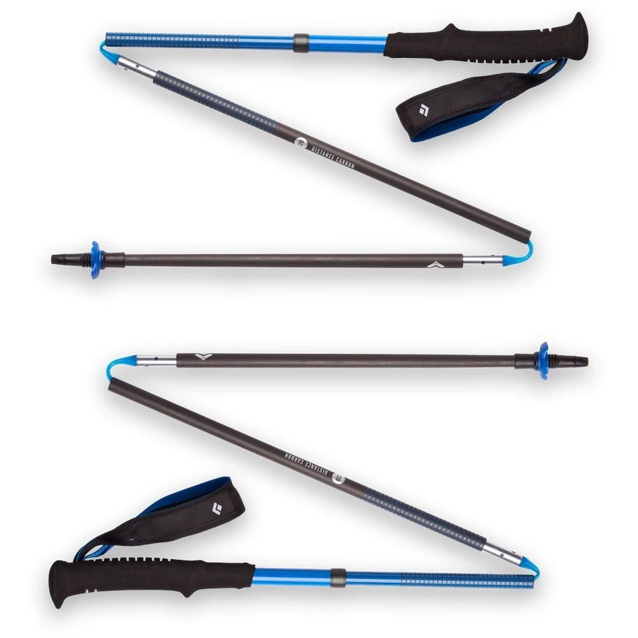 Black Diamond Distance Carbon Z Trekkingstokken (Paar) - Ultra Blue - Afbeelding 2