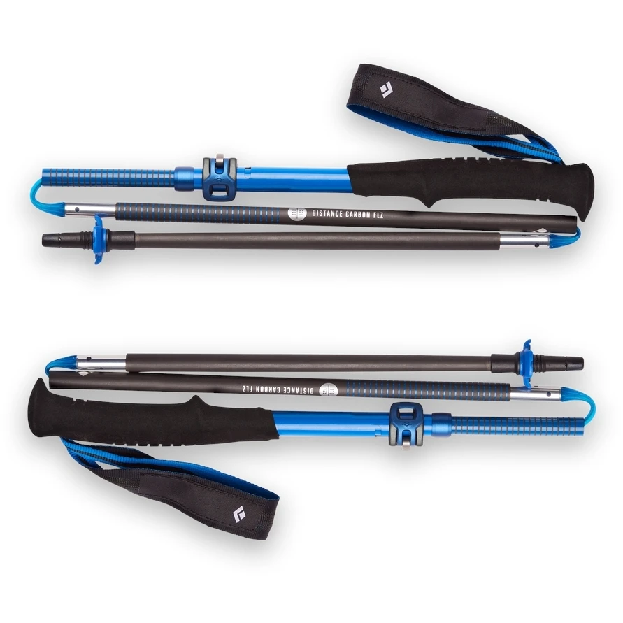 Black Diamond Distance Carbon FLZ Trekkingstokken (Paar) - Ultra Blue - Afbeelding 3