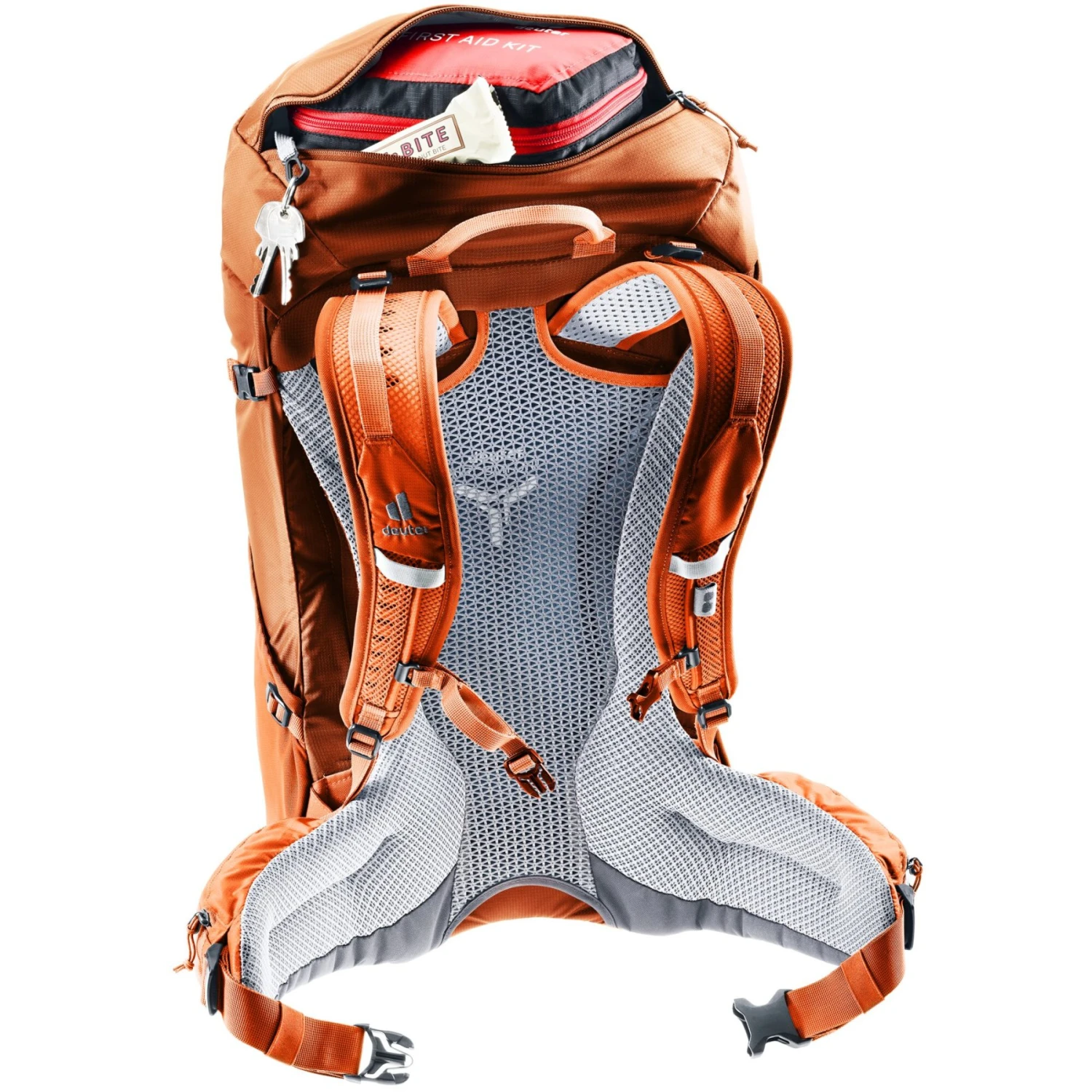 Deuter Futura 26 Rugzak - Chestnut-mandarine - Afbeelding 11