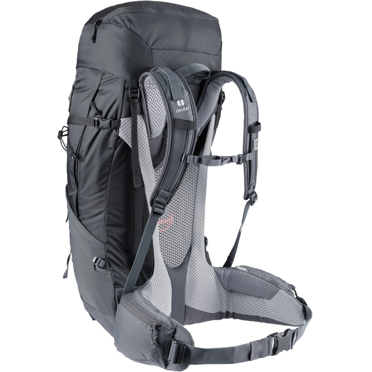 Deuter Futura Air Trek 50+10 Trekking Rugzak - Black-graphite - Afbeelding 2