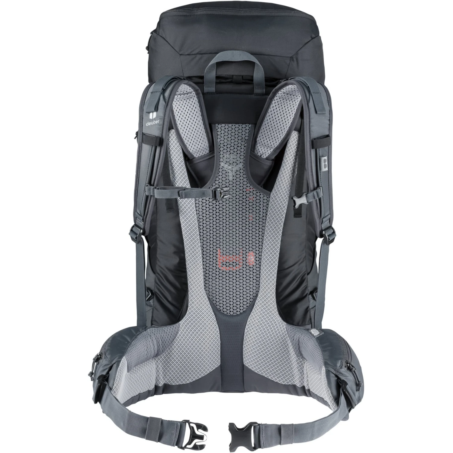Deuter Futura Air Trek 50+10 Trekking Rugzak - Black-graphite - Afbeelding 4