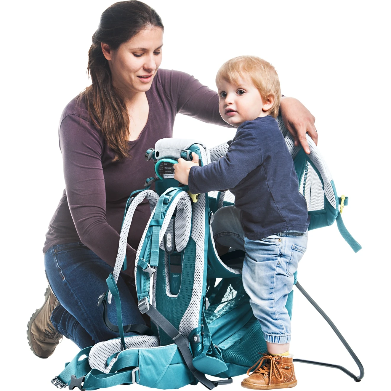 Deuter Kid Comfort Active SL Women's Child Carrier - Denim - Afbeelding 6