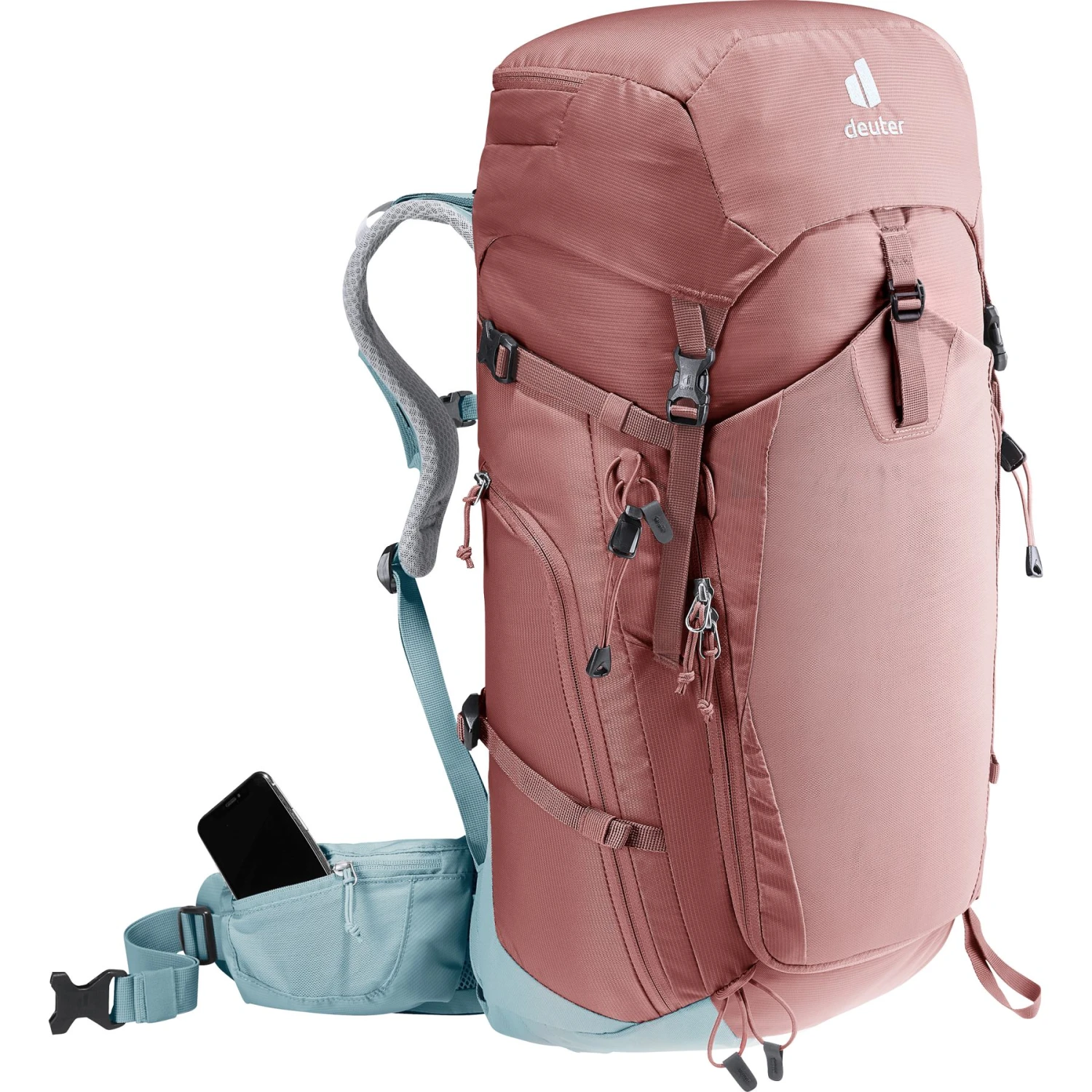 Deuter Trail Pro 34 SL Dames Rugzak - Caspia-dusk - Afbeelding 15