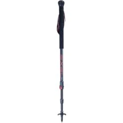 Exel Point Trekkingstokken (Paar) - Black/red Antishock