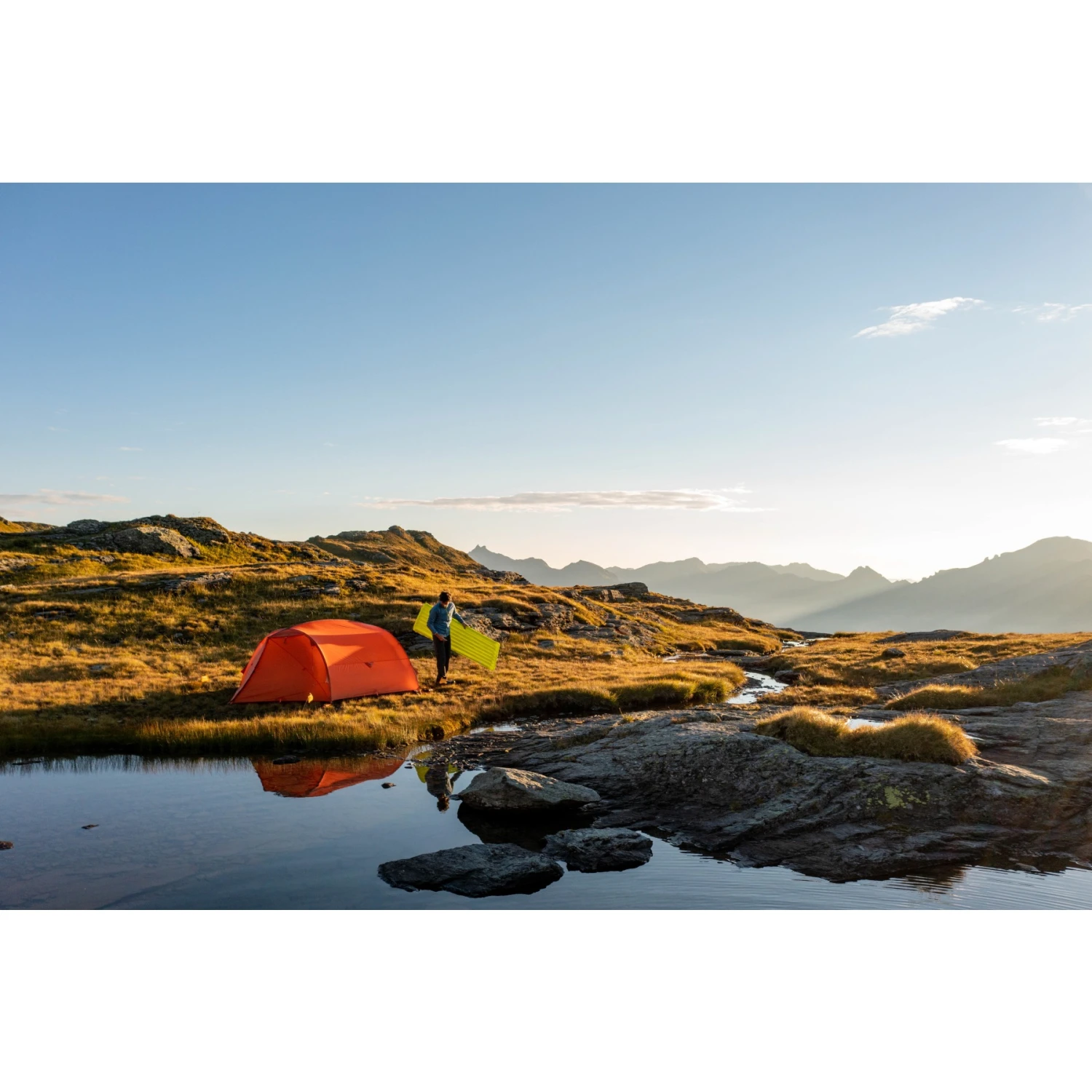 Exped Ultra 1R Duo Sleeping Mat - M - Lichen - Afbeelding 5