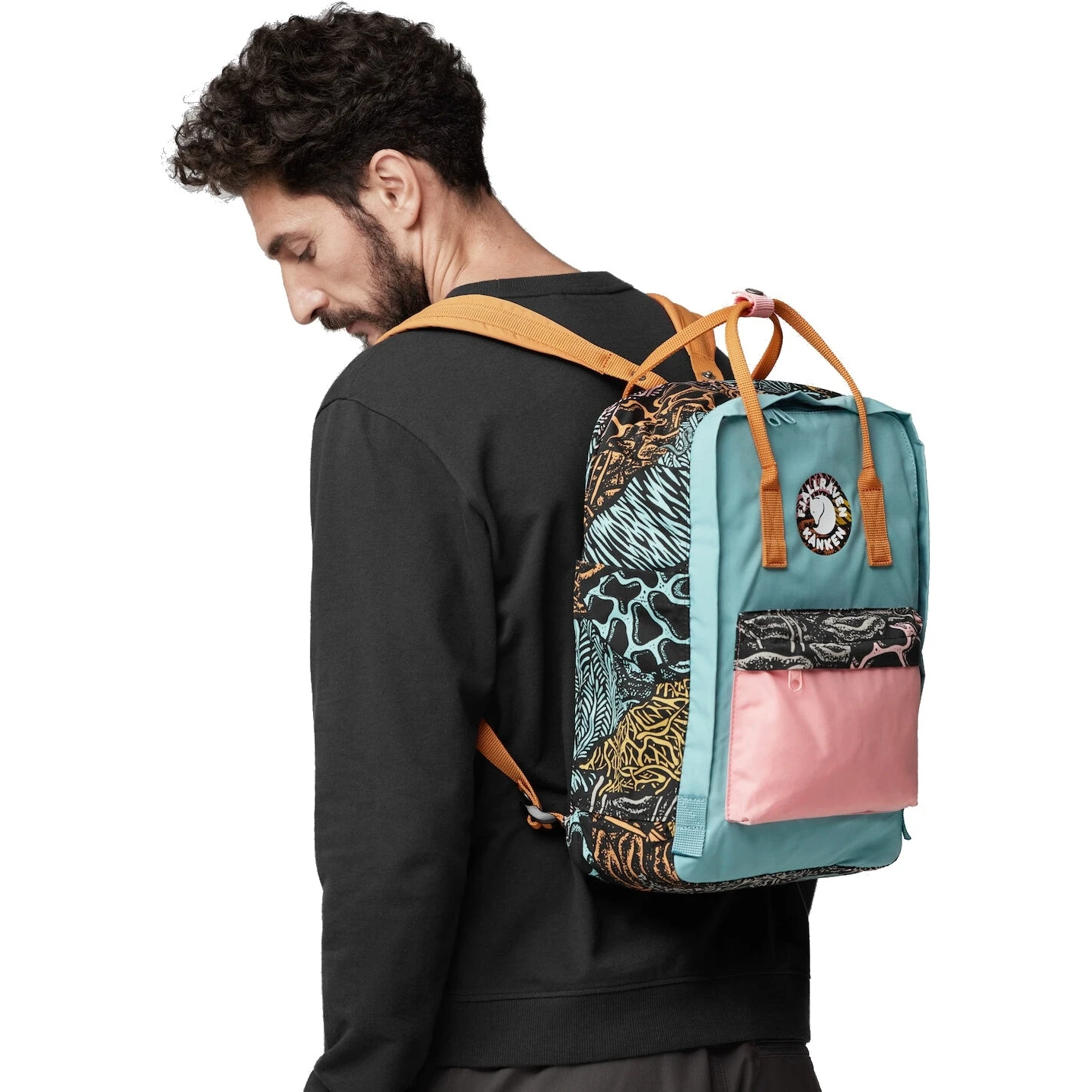 FJÄLLRÄVEN Fjällräven Kanken Art Plus Rugzak - Darkwoods - Afbeelding 8