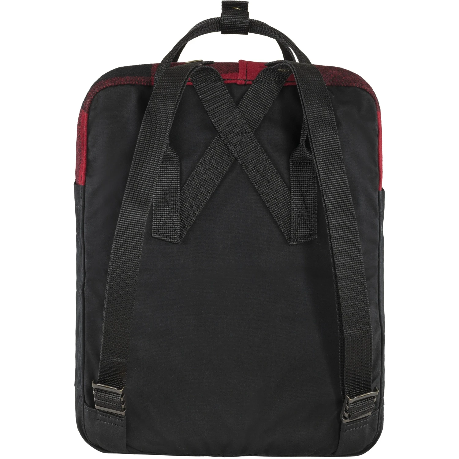 FJÄLLRÄVEN Fjällräven Kanken Re-Wool Rugzak - Red-black - Afbeelding 4