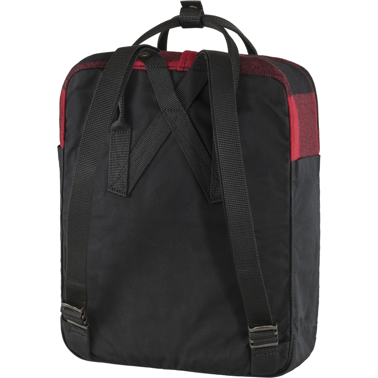 FJÄLLRÄVEN Fjällräven Kanken Re-Wool Rugzak - Red-black - Afbeelding 2