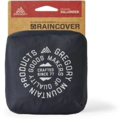 Gregory Raincover 30L - Lava Black