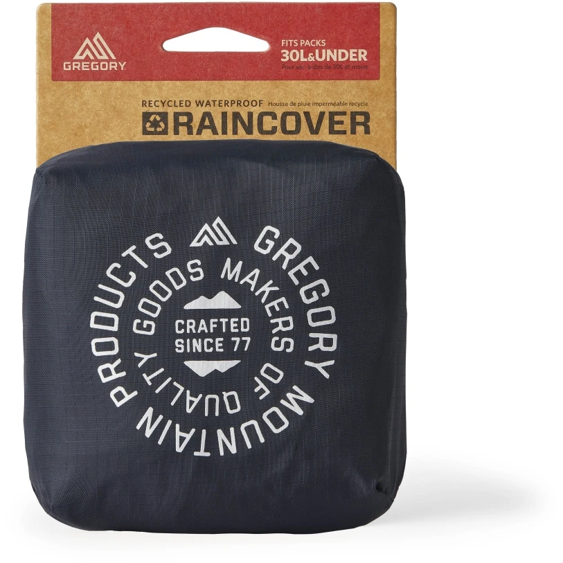 Gregory Raincover 30L - Lava Black