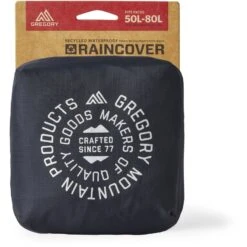 Gregory Raincover 50L-80L - Lava Black