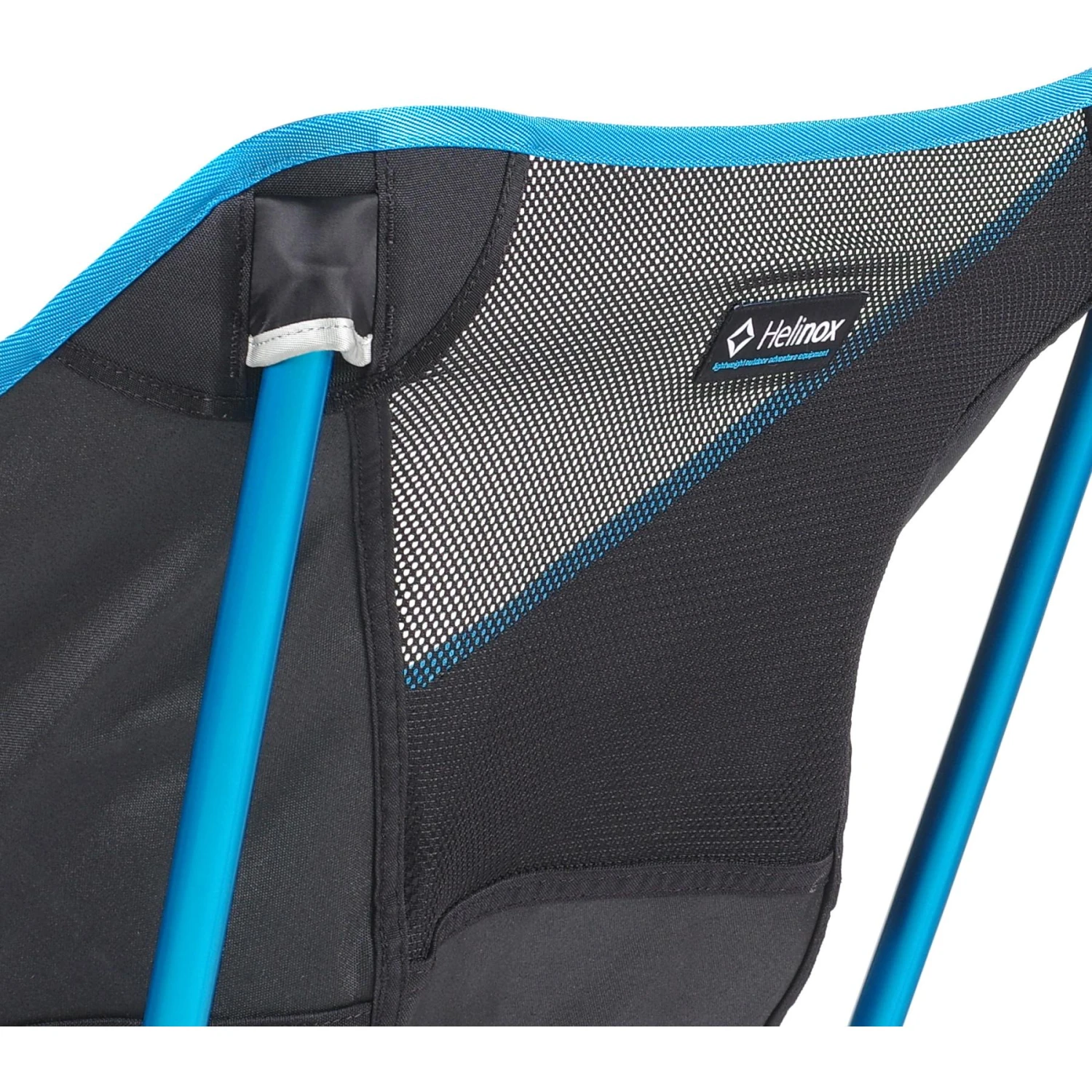Helinox Café Camping Chair - Black - Cyan Blue - Afbeelding 4