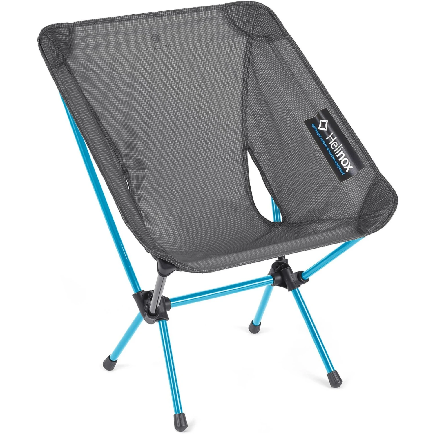 Helinox Chair Zero L - Campingstoel - Zwart / Cyan Blue