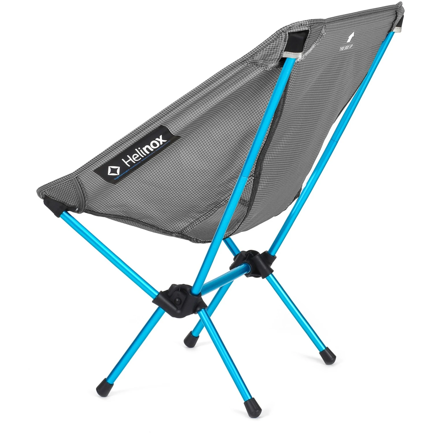 Helinox Chair Zero L - Campingstoel - Zwart / Cyan Blue - Afbeelding 2