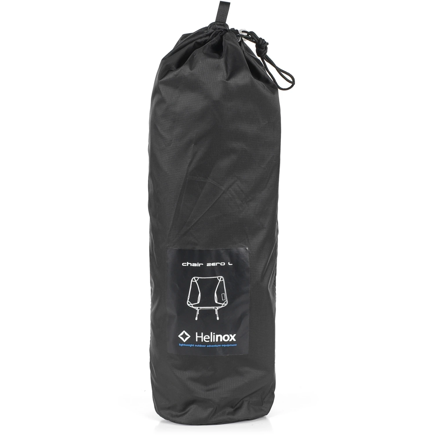 Helinox Chair Zero L - Campingstoel - Zwart / Cyan Blue - Afbeelding 5