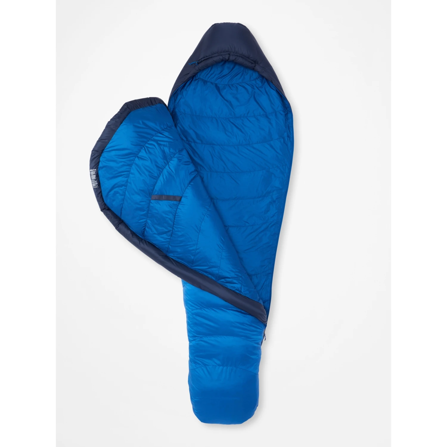 Marmot Helium Long Slaapzak - Dubbele Rits - Arctic Navy/dark Azure - Afbeelding 2