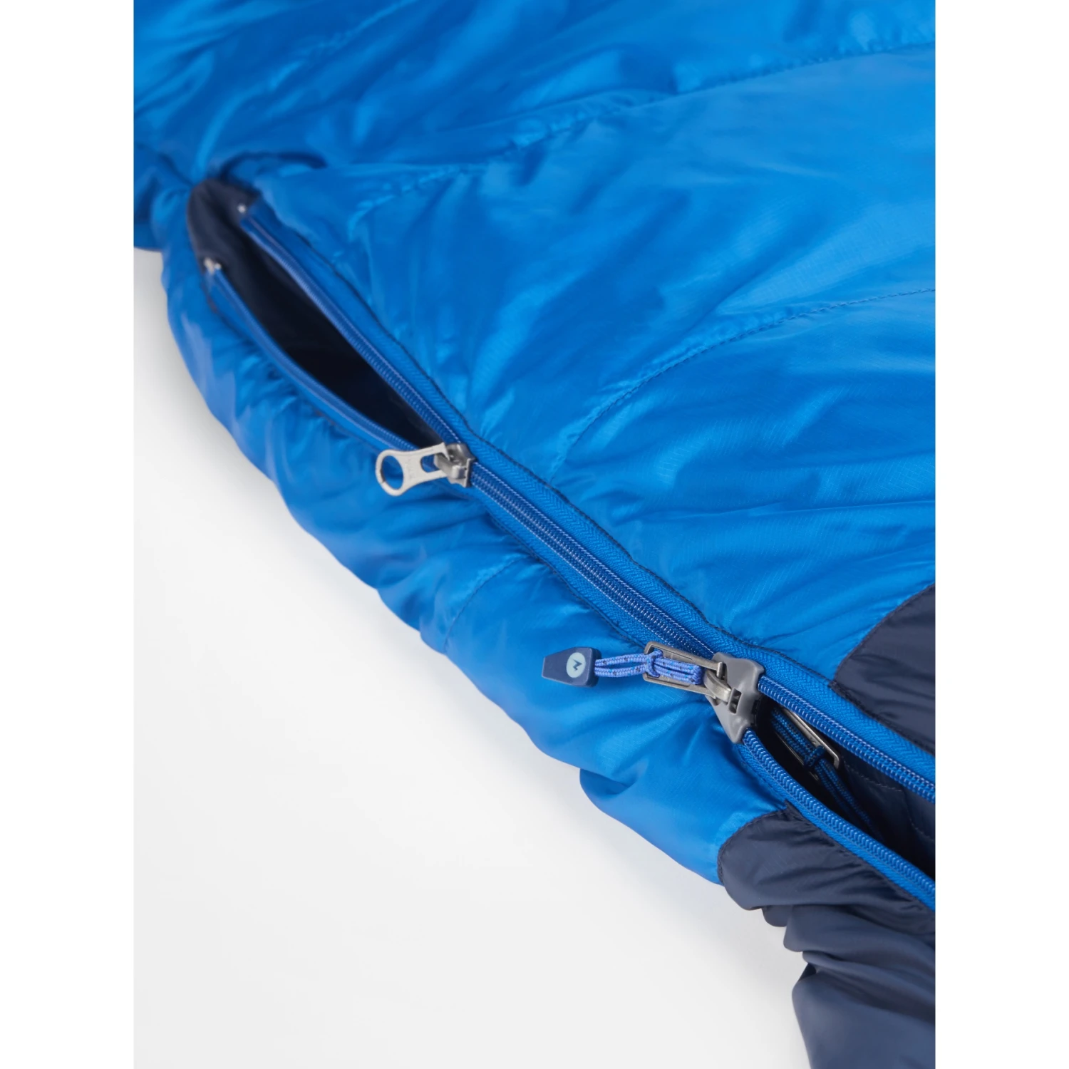 Marmot Helium Long Slaapzak - Dubbele Rits - Arctic Navy/dark Azure - Afbeelding 4