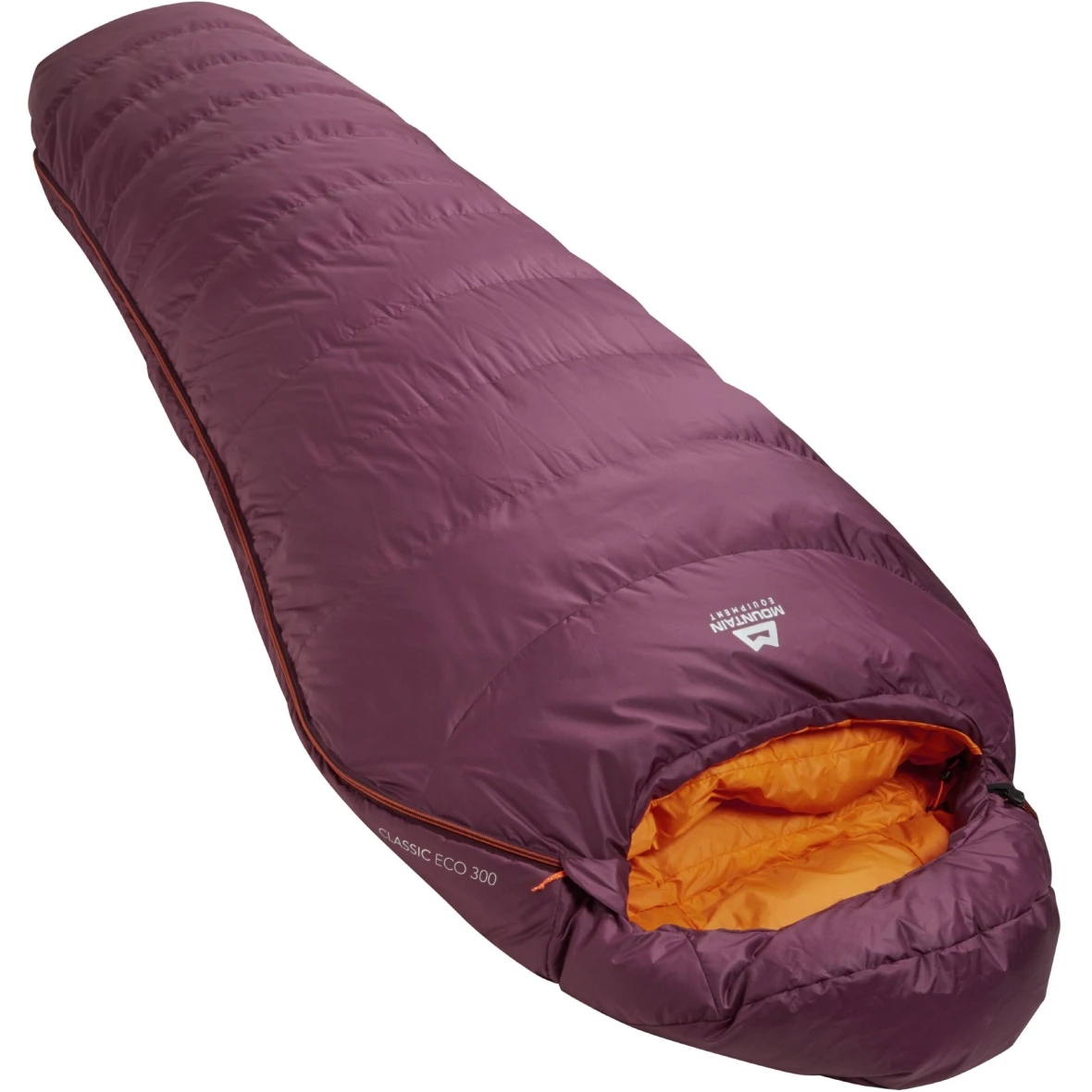 Mountain Equipment Classic Eco 300 Regular Dames Slaapzak ME-006764 - Ritssluiting Links - Raisin - Afbeelding 2