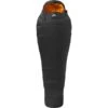 Mountain Equipment Glacier 300 Regular Slaapzak ME-006754 - Ritssluiting Rechts - Obsidian