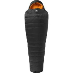 Mountain Equipment Glacier 450 Regular Slaapzak ME-006472 - Ritssluiting Rechts - Obsidian