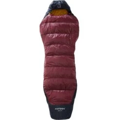 Nordisk Oscar +10 Curve M Sleeping Bag - Rio Red/mustard Yellow/black