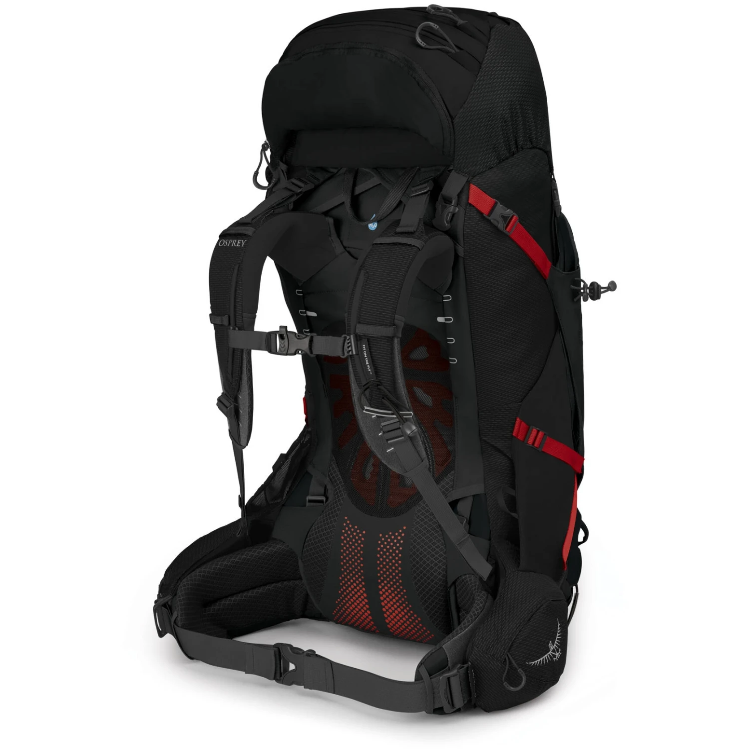 Osprey Aether Plus 60 Backpack - Black - Afbeelding 2