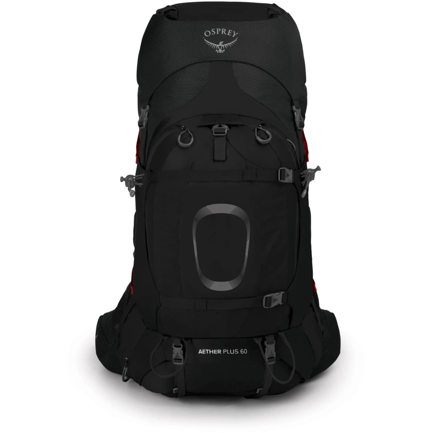 Osprey Aether Plus 60 Backpack - Black - Afbeelding 3