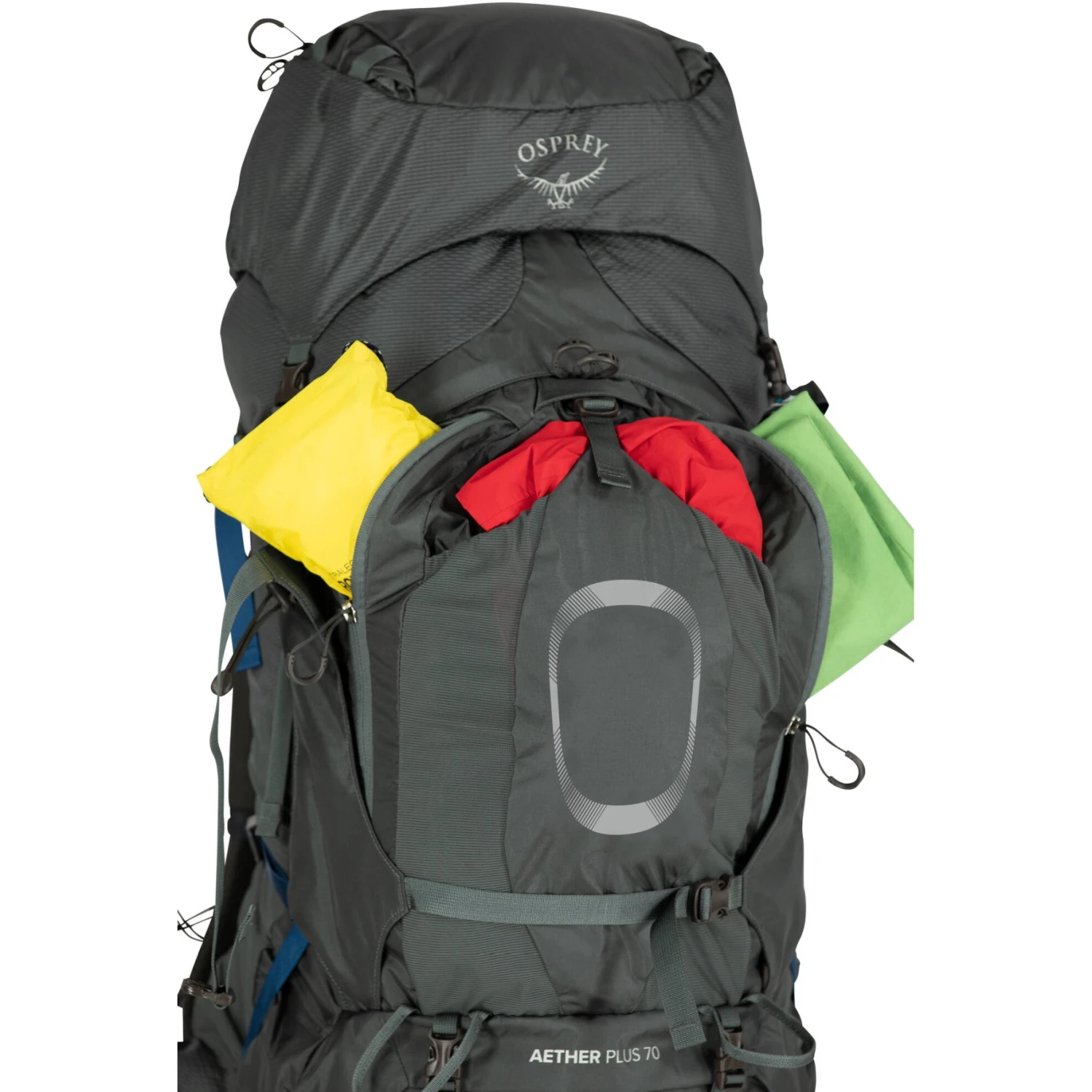 Osprey Aether Plus 70 Rugzak - Axo Green - S/M - Afbeelding 5