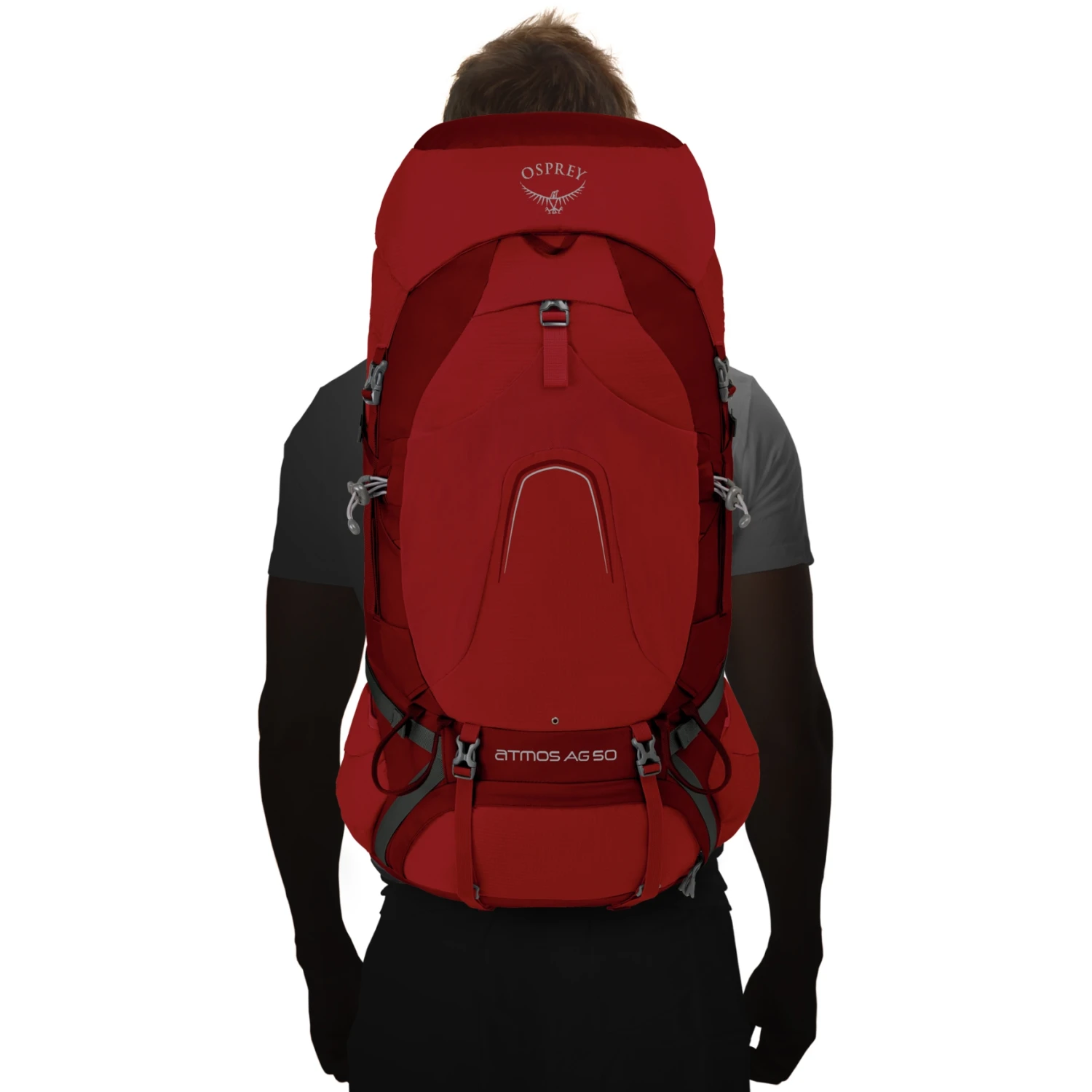 Osprey Atmos AG 50 Backpack - Mythical Green - S/M - Afbeelding 4