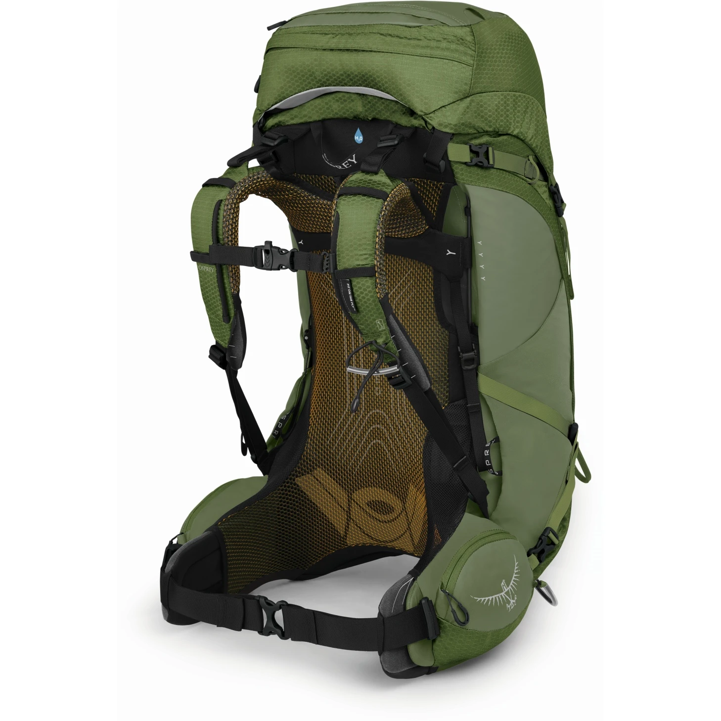 Osprey Atmos AG 50 Backpack - Mythical Green - S/M - Afbeelding 2