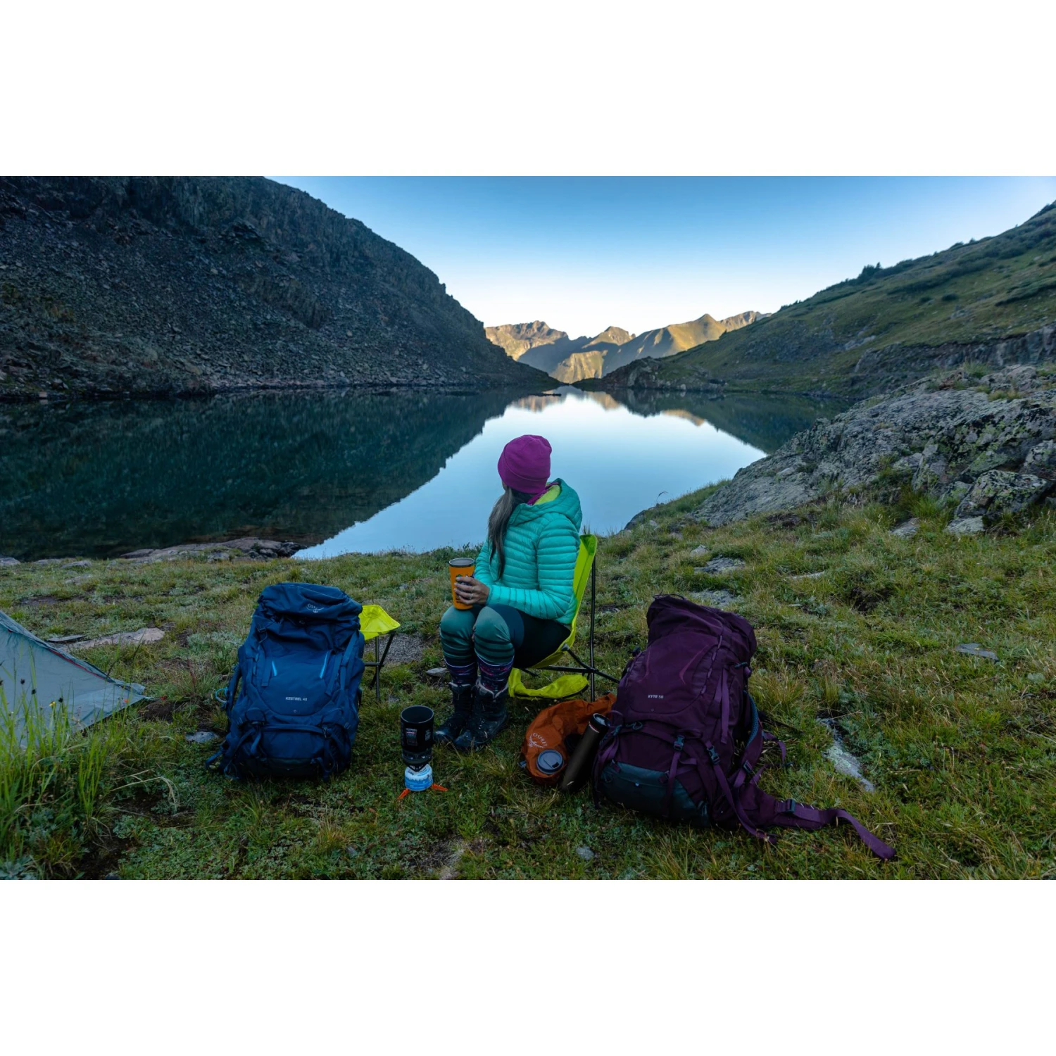 Osprey Kestrel 58 Rugzak - Zwart - L/XL - Afbeelding 16