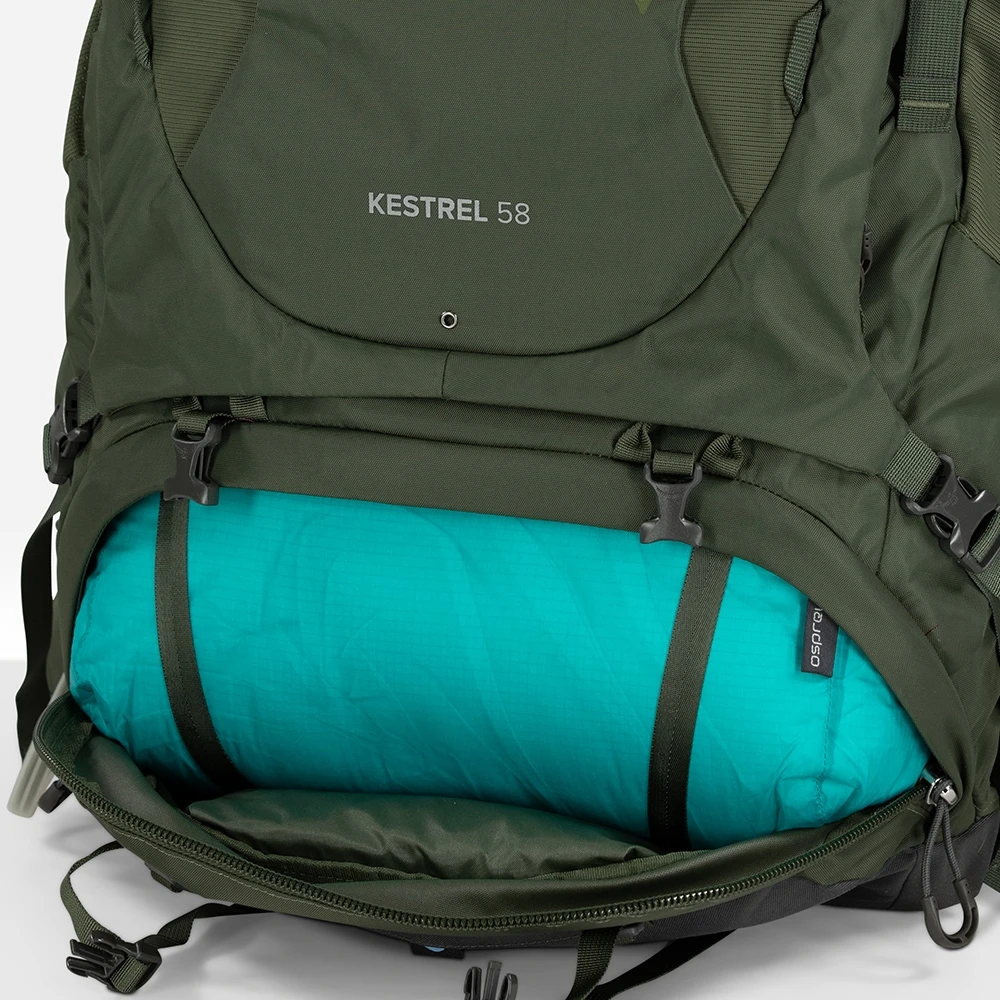 Osprey Kestrel 58 Rugzak - Zwart - L/XL - Afbeelding 9