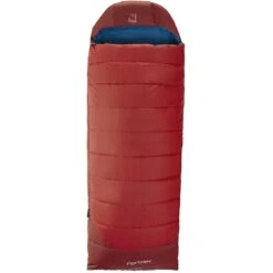 Nordisk Puk +10 Blanket M Sleeping Bag - Sun-dried Tomato/majolica Blue/syrah