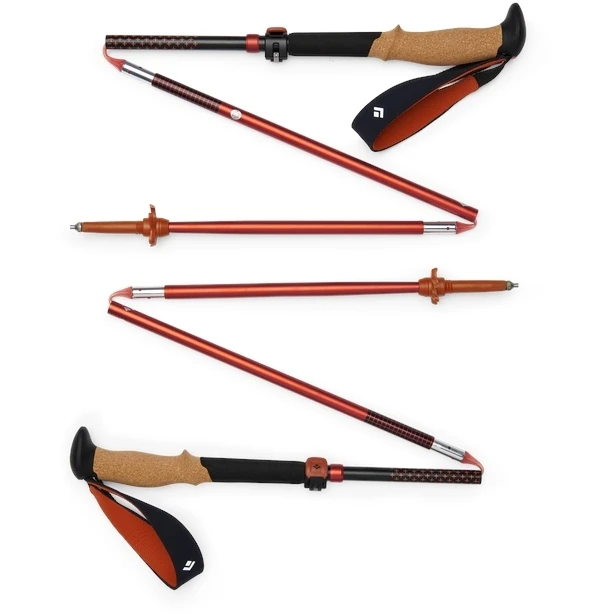 Black Diamond Pursuit FLZ Trekkingstokken (Paar) - Black-Octane - Afbeelding 2