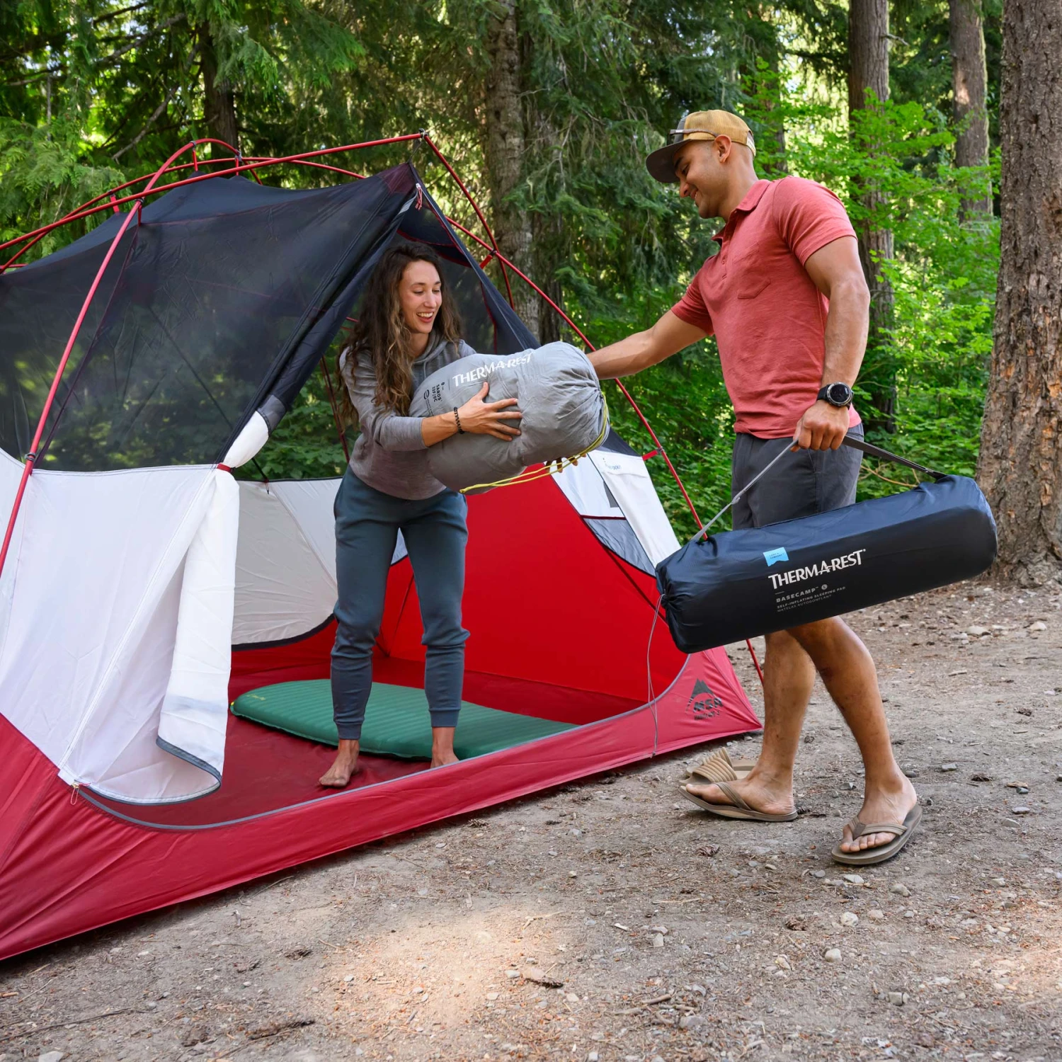 Therm-a-Rest BaseCamp - Isolatiemat - Large - Poseidon Blue - Afbeelding 4