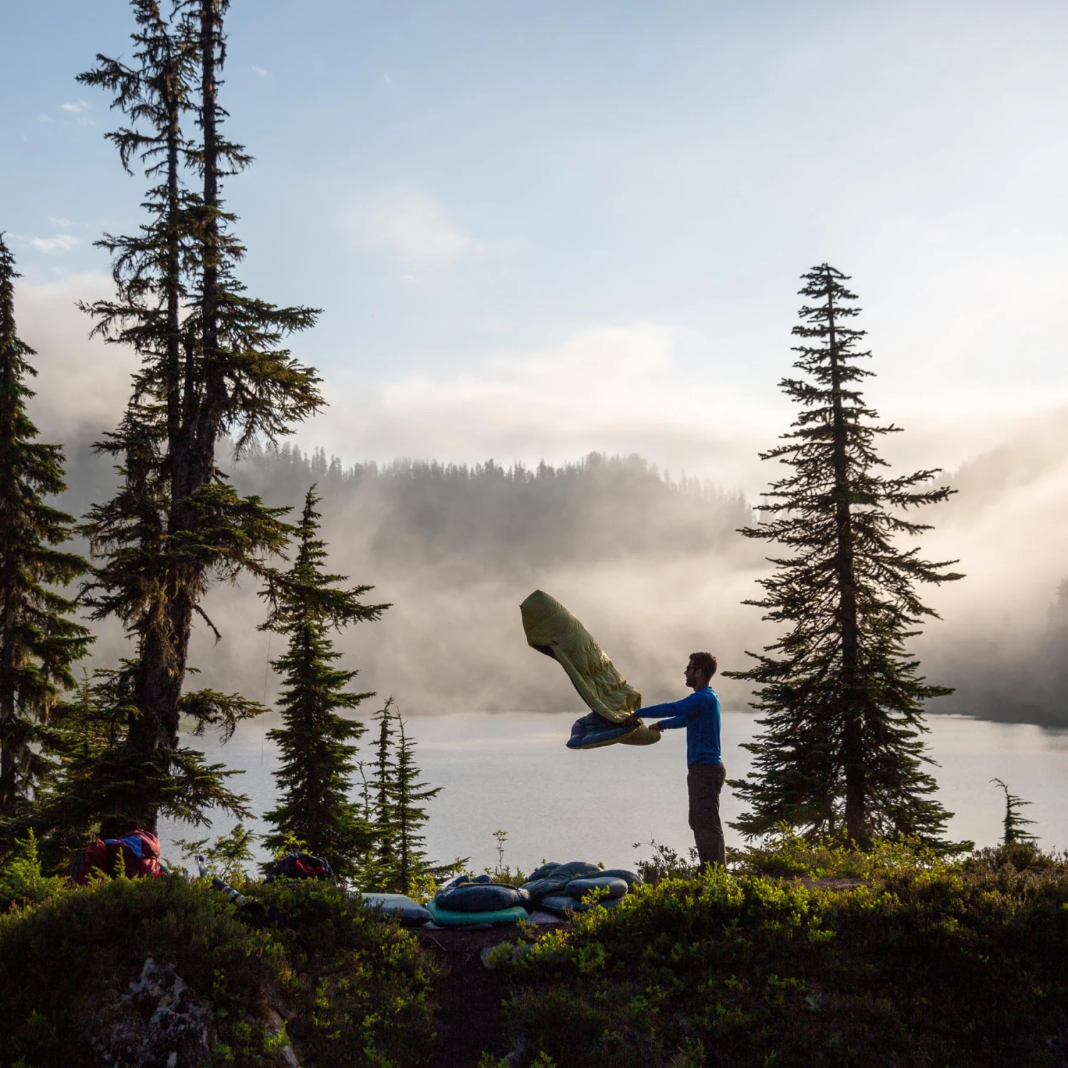 Therm-a-Rest Corus 20F/-6C R Quilt - Gewatteerde Deken - Spring - Afbeelding 15