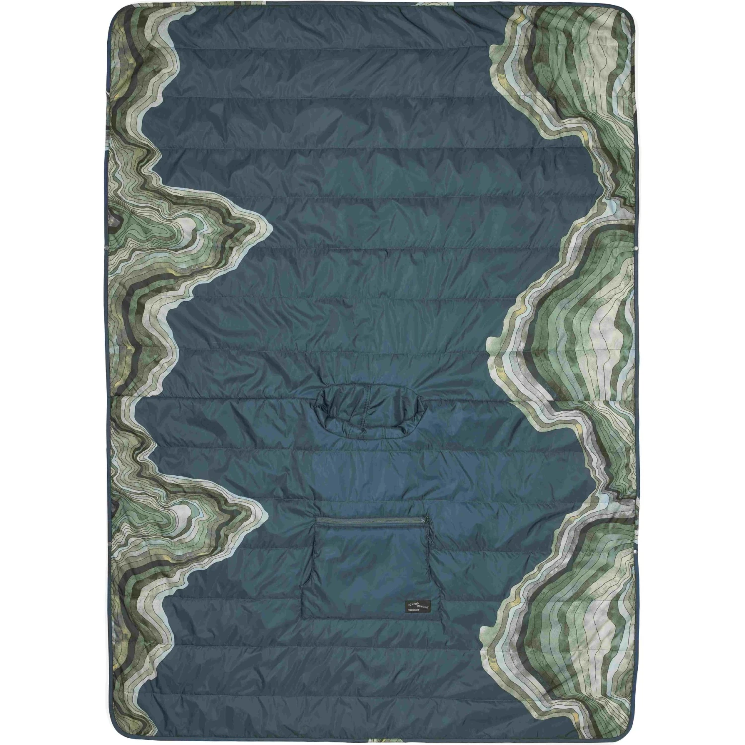 Therm-a-Rest Honcho Poncho - Deken - Outer Space Topo Wave - Afbeelding 2