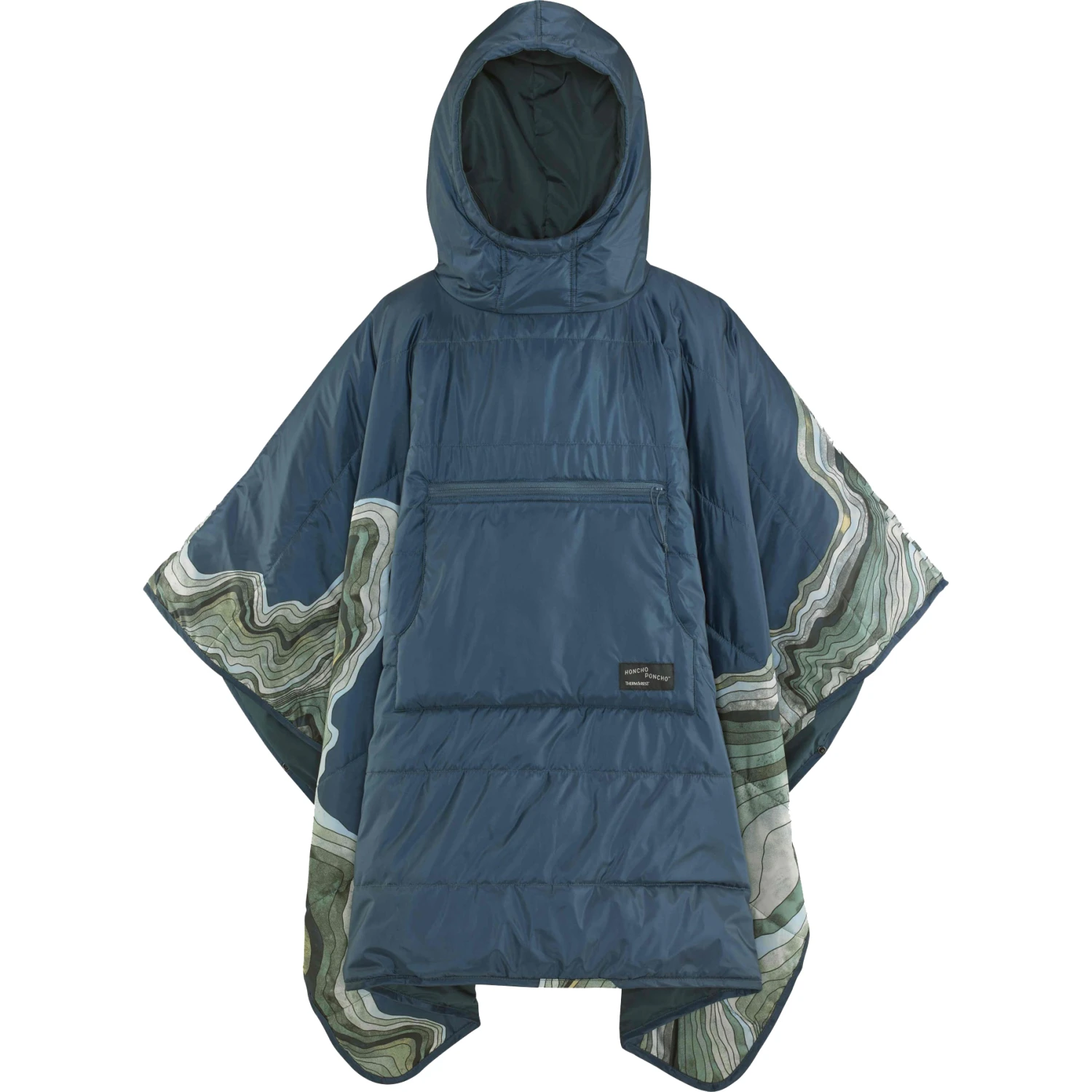 Therm-a-Rest Honcho Poncho - Deken - Outer Space Topo Wave