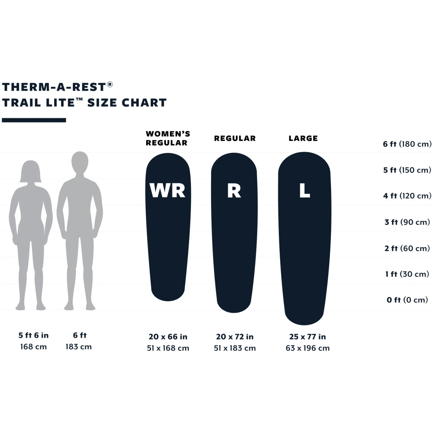 Therm-a-Rest Trail Lite - Isolatiemat - Large - Trooper - Afbeelding 2