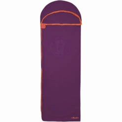 Trollkids Kinder Fleece Slaapzak - Mulberry/Peach