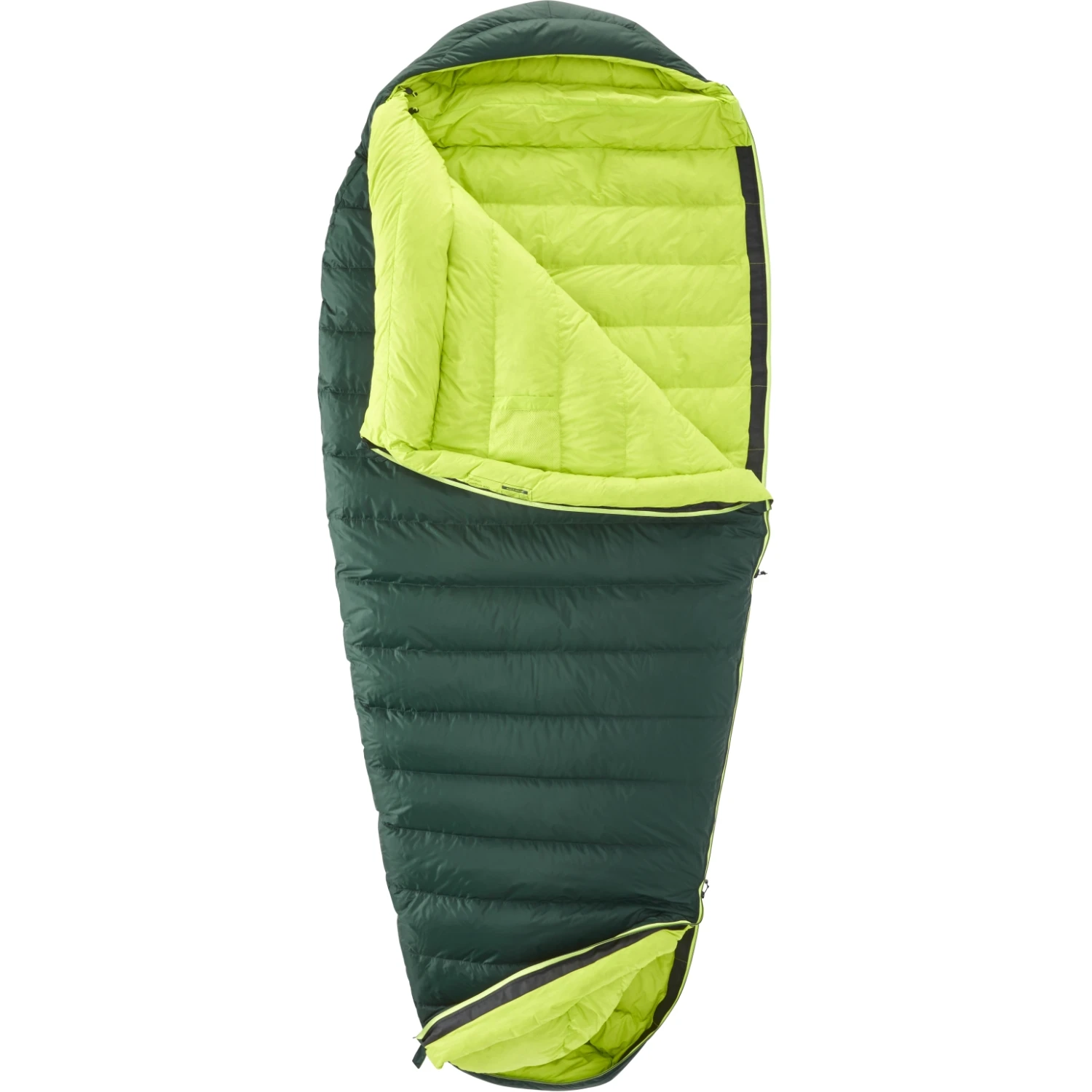 Y By Nordisk Tension Comfort 800 L Slaapzak - Scarab/lime - Afbeelding 3